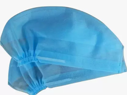 SURGEON CAP DISPOSABLE BLUE