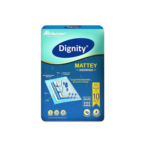 DIGNITY MATTEY UNDERPADS (60*90) 10'S