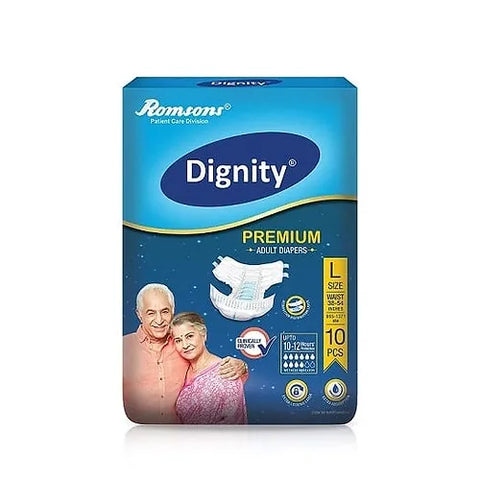 DIGNITY PREMIUM ADULT DIAPER LARGE