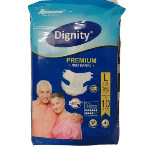 DIGNITY PREMIUM ADULT DIAPER LARGE