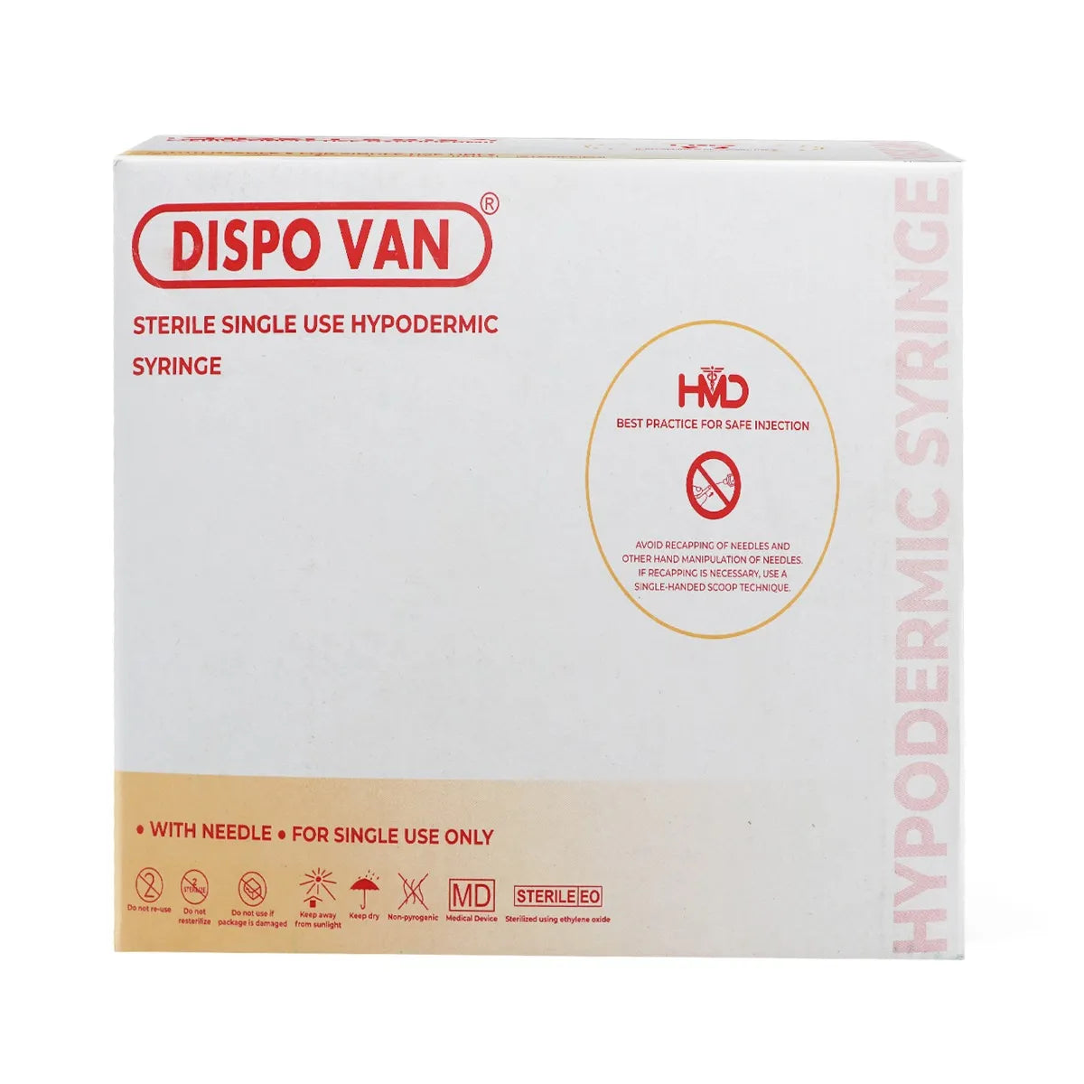 DISPOVAN SYRINGES 3ML-N-24X1