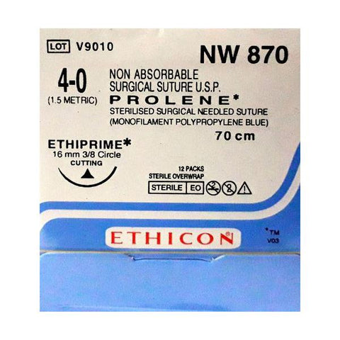 ETHICON J&J NW870 PROLENE