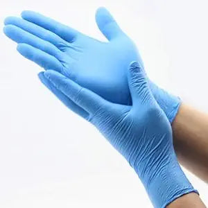 NITRILE EXAMAINTION GLOVES-POWDER FREE SIZE SML MED LARGE