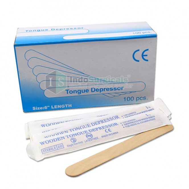 WOODEN (STICKS)TONGUE DEPRESSOR STERILE